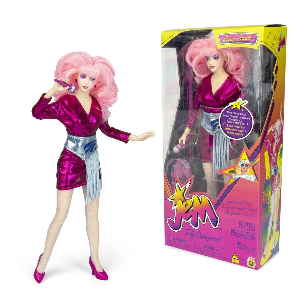 Jem And The Holograms 12" Classic Fashion Doll New in Box Hasbro